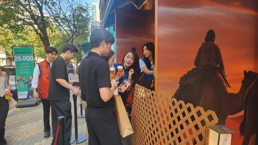 GS25 골든고비 맥주 시음 행사 팝업스토어 - Image 3